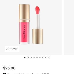 bareMinerals Vibrant Pink Lip Oil